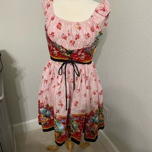 Bernie Dexter Sold Out Print Rococo Dress